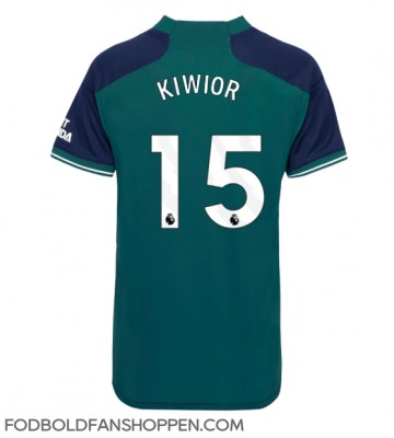 Arsenal Jakub Kiwior #15 Tredjetrøje Dame 2023-24 Kortærmet